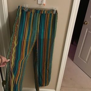 Pattern pants
